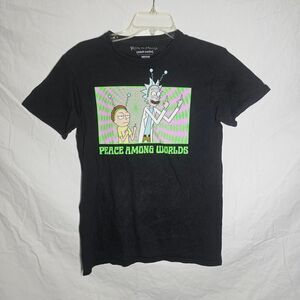 Rick & morty black tshirt
